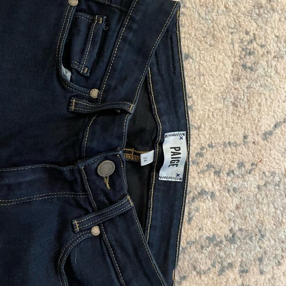 PAIGE Verdugo Crop Rosalyn Size: 24 - Picture 6 of 7